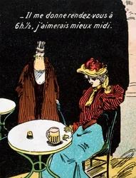 Cartolina francese vintage