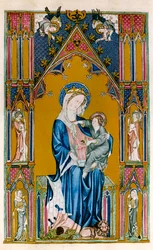 Vergine e Bambino, inizio XIV secolo