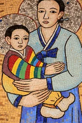 Vergine e bambino
