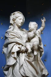Vergine con bambino, Parigi, Francia