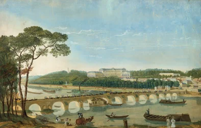 Visita del re Francesco I e della regina di Napoli a Carlo X a St Cloud, maggio 1830 XIX secolo