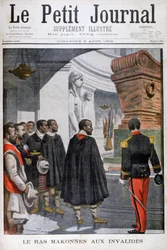 Visita di Ras Makonnen agli Invalides a Parigi, 1902
