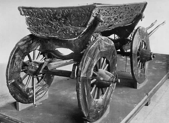 Carro dalla nave di Oseberg, 1935