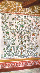 Decorazione murale, Moravia, Cecoslovacchia, 1928