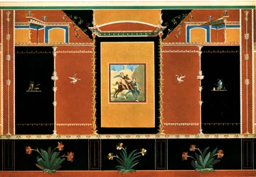 Decorazione murale, Pompei, Italia, 1928