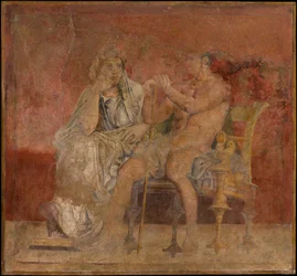 Affresco dalla Stanza H della Villa di P. Fannius Synistor a Boscoreale