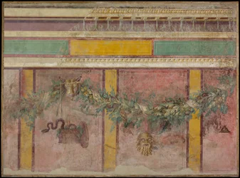 Affresco dalla parete ovest della Stanza L della Villa di P. Fannius Synistor..., ca. 50-40 a.C.