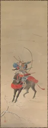 Guerriero a cavallo, 1700s-1800s