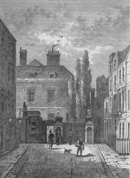 Warwick House, Westminster, Londra, c1810 1878