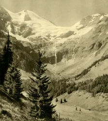 Cascata a Käfertal in Ferleiten, Austria, c1935