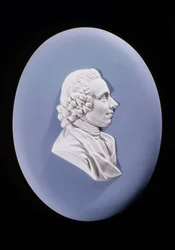 Placca Wedgwood di Joseph Priestley 1733-1804