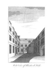Vista Ovest di Blackwell Hall