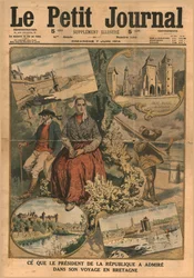 Cosa ammirava il presidente durante il suo viaggio in Bretagna