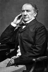 William Ewart Gladstone, statista liberale britannico, 19° secolo