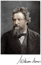 William Morris, artista, scrittore, socialista e attivista inglese del XIX secolo, 1901