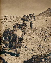 Con gli uomini di Anderson in Tunisia, 1943
