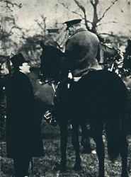 Con Re Giorgio V alle esercitazioni militari