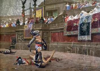 Con un pollice girato, Pollice Verso, 1872