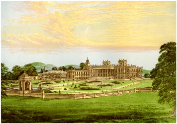 Witley Court, Worcestershire, casa del Conte di Dudley, c. 1880