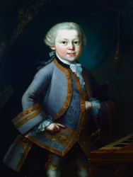 Wolfgang Amadeus Mozart, compositore austriaco