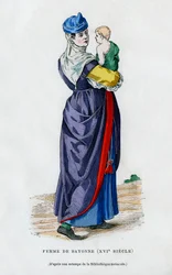 Donna di Bayonne, Francia, XVI secolo 1882-1884
