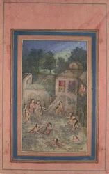 Donne che si Bagnano al Chiaro di Luna, Folio dal Davis Album