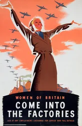 Donne della Gran Bretagna entrate nelle fabbriche, c1940