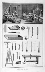Doratori di legno, 1751-1777