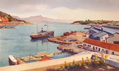 Officine della Lloyd Brasileiro Steamship Company, 1914