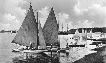 Navigazione nella baia, Durban, Sudafrica