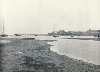 Yarmouth Isola di Wight - Vista Generale, 1895