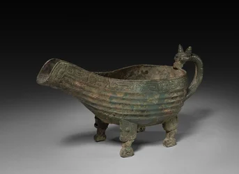 Yi: Vaso per libagioni, c. 900-600 a.C.