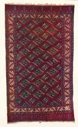 Tappeto Yomut Turkoman, c1700