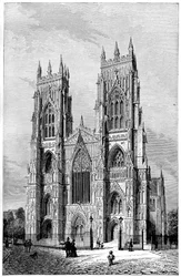 Cattedrale di York, 1893