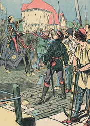 Il giovane re Riccardo placa la ribellione, c1907