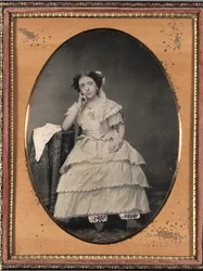 Giovane donna in mutandoni, c. 1855