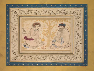 Giovane e derviscio, secondo quarto del XVII secolo