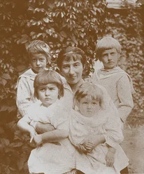 Zinaida Serebriakova con i suoi figli