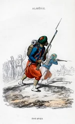 Zouaves, esercito francese in Algeria