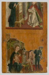 Annunciazione, Adorazione - lato 1, Madonna Addolorata
