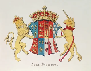 Stemma di Jane Seymour (c.1509-37), terza moglie di Re Enrico VIII d