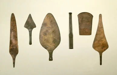 Strumenti in rame, Harappa, 2300-1750 a.C.