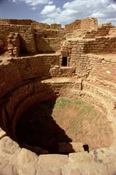 Ingresso a una Kiva, costruita c.11°-14° secolo