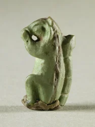 Scoiattolo in faience, Harappa, 2300-1750 a.C.