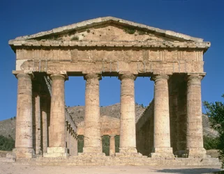 Tempio greco, c.424-416 a.C. (dettaglio)