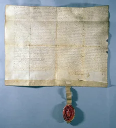 Lettere di elezione dei baili e del consiglio di Queensferry a favore dell