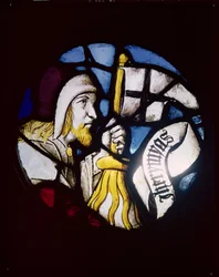 Tondo del profeta Geremia, XV secolo