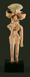 Dea Madre in terracotta, Mohenjodaro, 2300-1750 a.C.