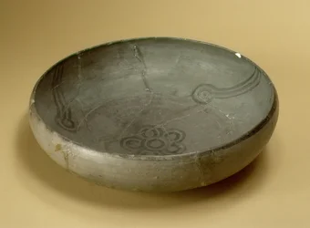 Terracotta dipinta in grigio, Hastinapur, 800-400 a.C.