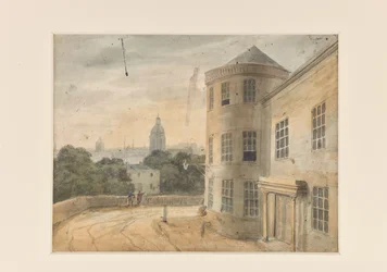 Una vista del Crescent, Cambridge Street, Birmingham